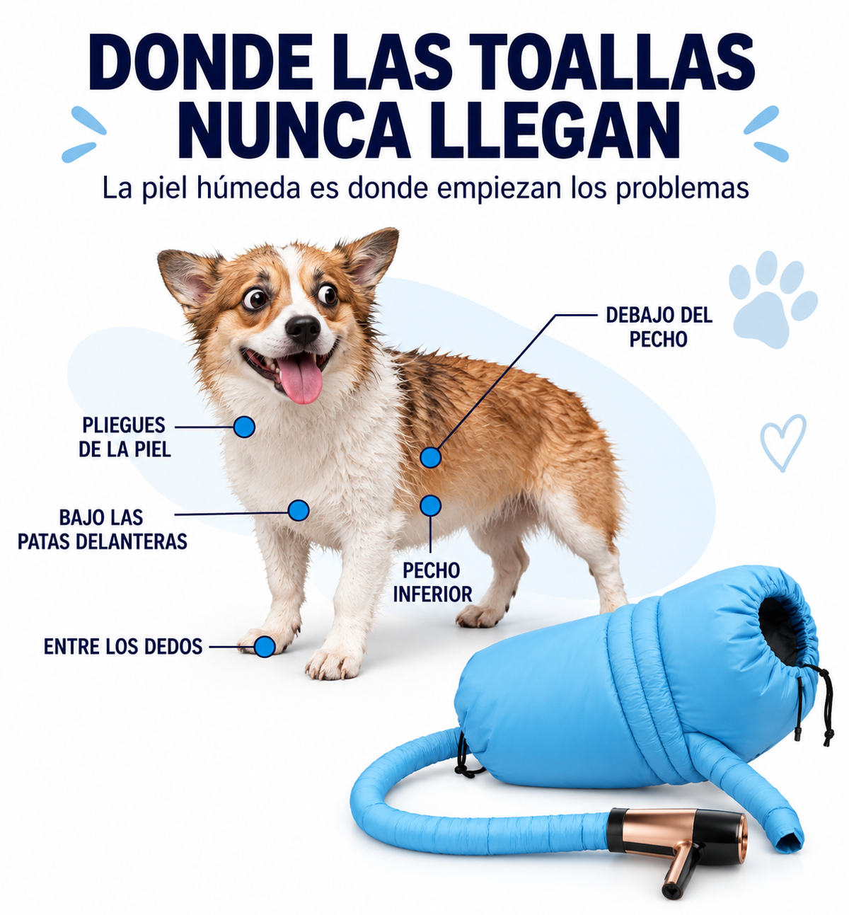 DryPaw™ Bolsa Secadora para Mascotas
